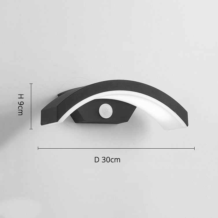Applique murale design LED résistant à l'humidité Aliénor
