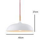 Suspension en bois et aluminium Coffee