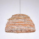Suspension demi boule en bambou Teahouse