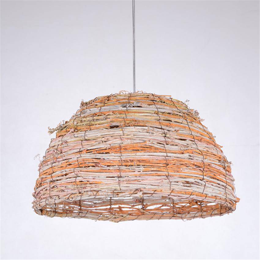 Suspension demi boule en bambou Teahouse - vue 5 sur 5