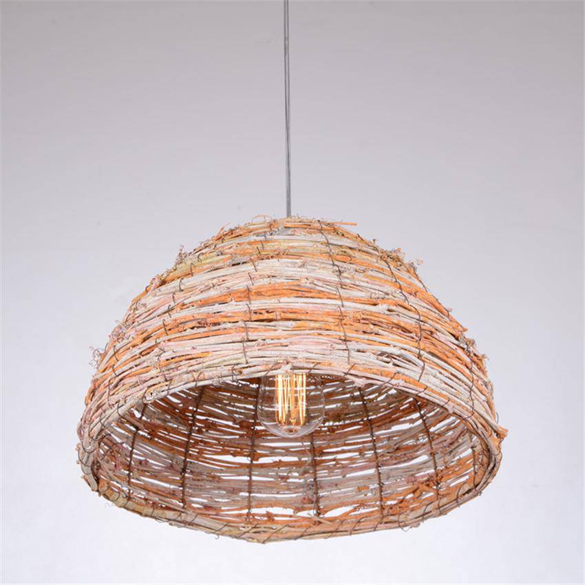 Suspension demi boule en bambou Teahouse - vue 3 sur 5