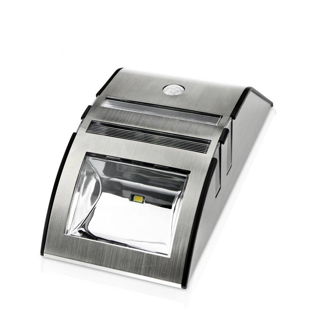 Applique extérieur solaire chromée Enwye - vue 4 sur 3
