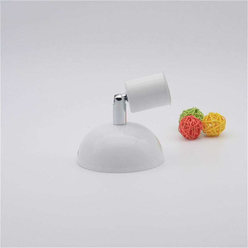 Spot LED directionnel à fixer au plafond ou au mur (noir, blanc ou chromé) - vue 5 sur 5