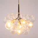 Lustre design avec bulles en verre Modern