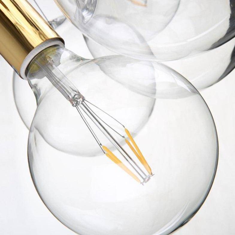 Lustre design avec bulles en verre Modern - vue 12 sur 11