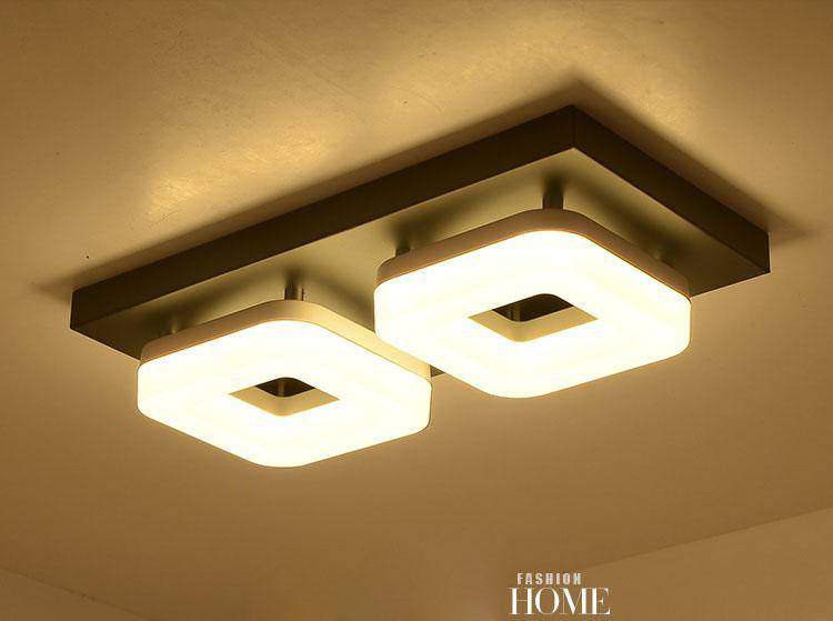 Plafonnier moderne à LED PVC - vue 4 sur 8