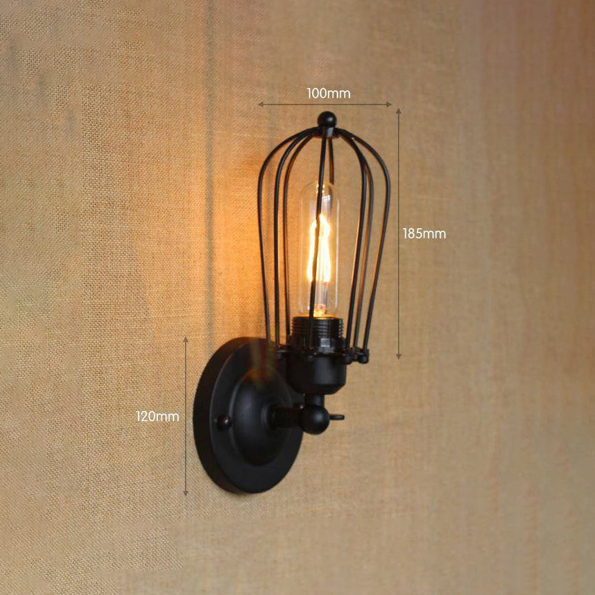 Applique murale dorée rustique Vintage - vue 6 sur 6