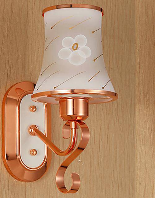 Applique murale or rose avec abat-jour Aisle - vue 4 sur 6