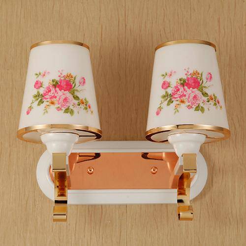Applique murale or rose avec abat-jour Aisle - vue 6 sur 6