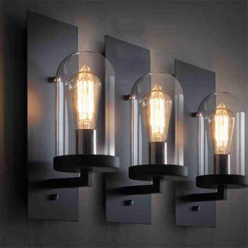Applique murale en verre arrondi American Loft - vue 3 sur 6