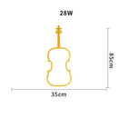Plafonnier enfant LED en notes de musique