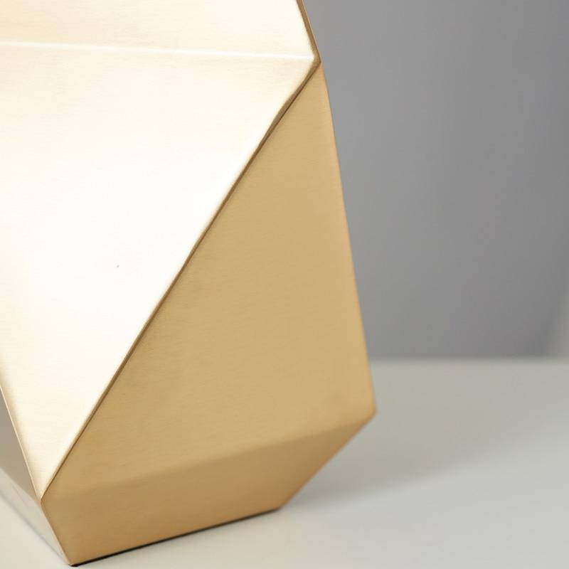 Lampe de chevet design doré géométrique Brand - vue 6 sur 6