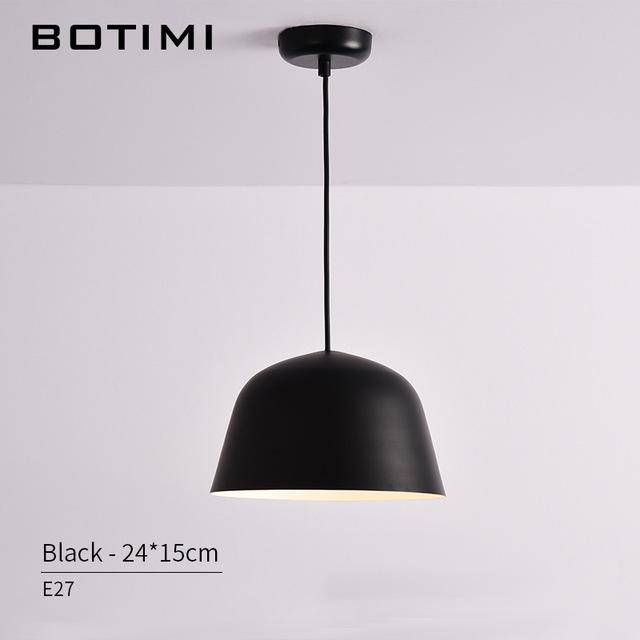 Suspension design à LED de couleur Macaron - vue 5 sur 11