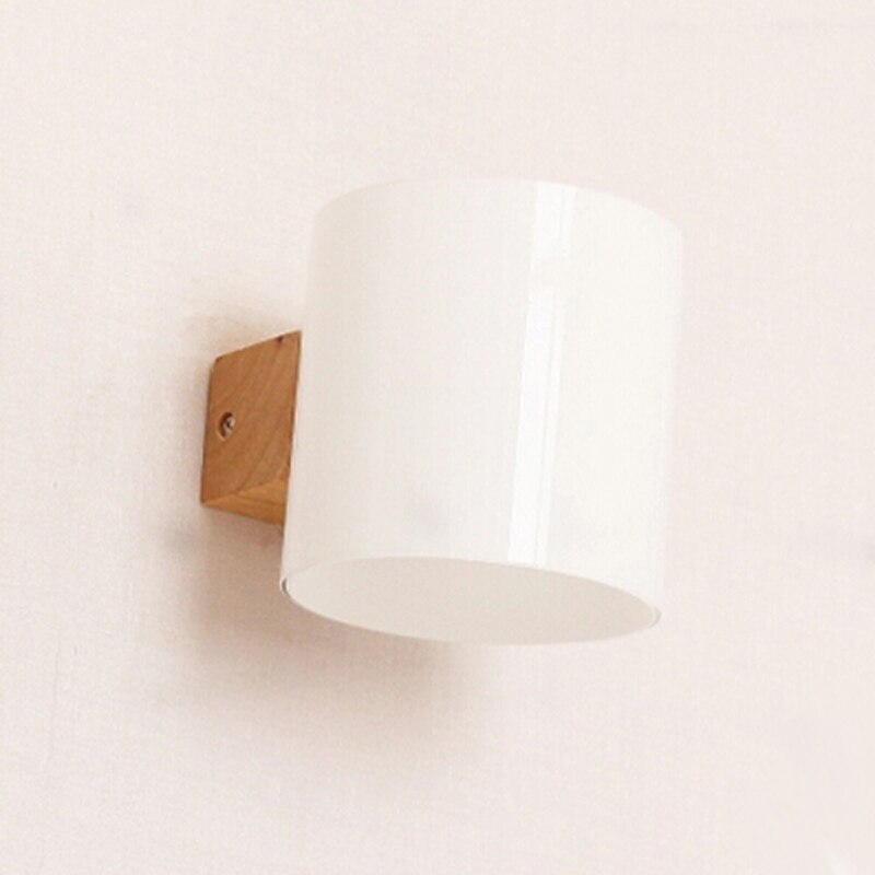 Applique murale LED en bois et verre Room - vue 4 sur 5