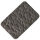 Tapis de bain rectangle coloré à figure en relief Confortable