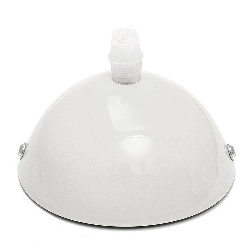 Suspension boule blanche et intérieur coloré Eggshell