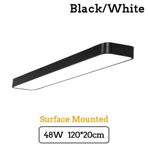 Plafonnier LED carré et bord arrondis Surface - vue 9 sur 24