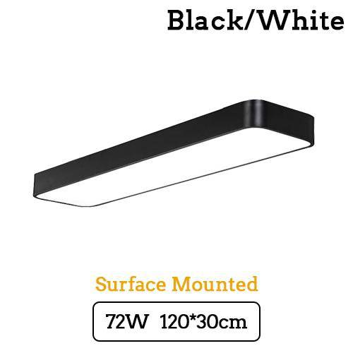 Plafonnier LED carré et bord arrondis Surface - vue 21 sur 24