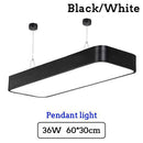 Plafonnier LED carré et bord arrondis Surface