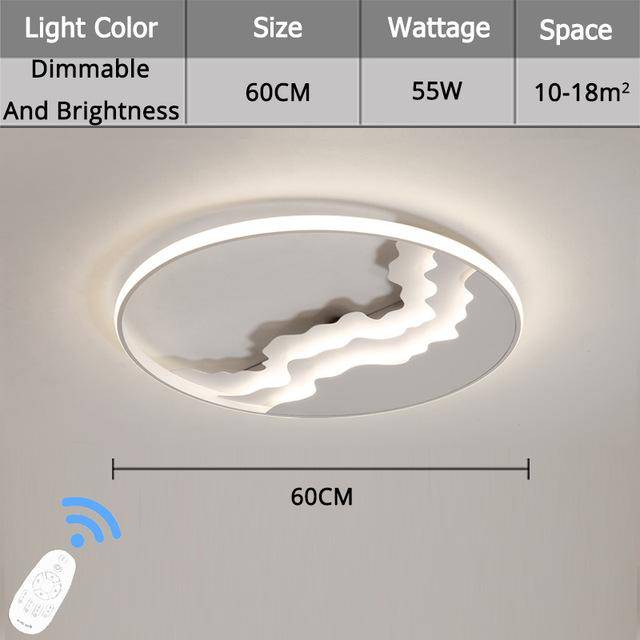 Plafonnier LED rond avec dessin Luminaria - vue 4 sur 5