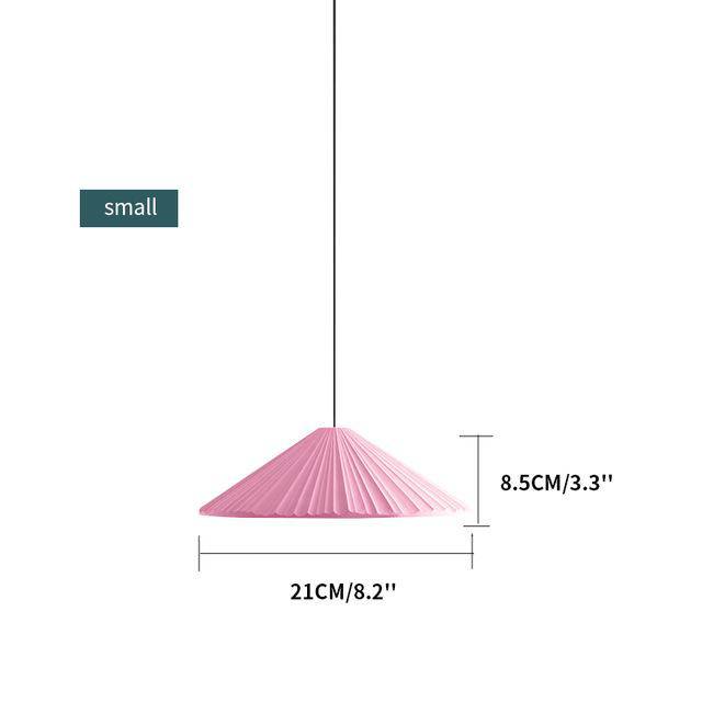 Suspensions design en cone de couleur Island
