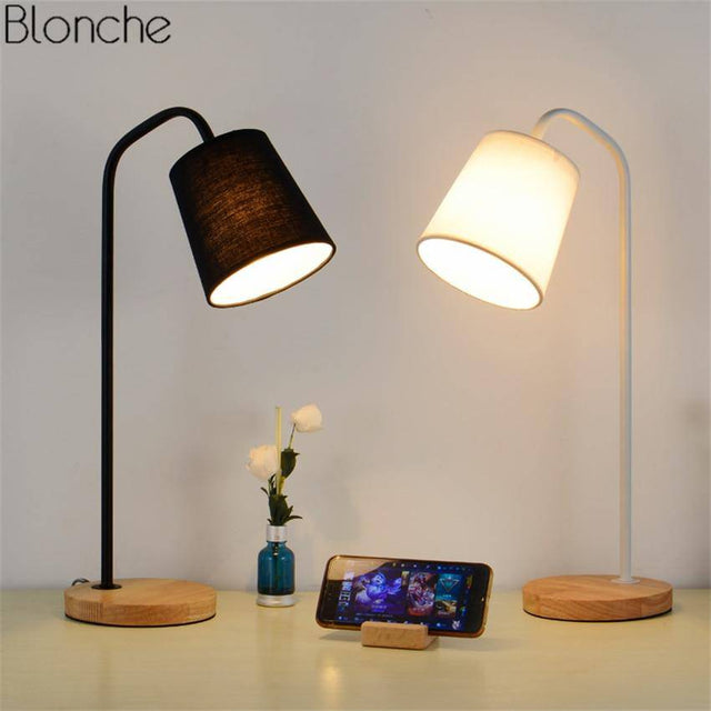 Lampe à poser à LED Wood
