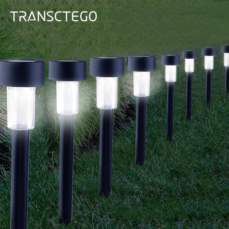 Lampadaire extérieur solaire à LED petite taille (lot de 10) - vue 3 sur 5