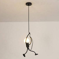 Suspension design à LED bonhomme suspendu Human