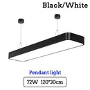 Plafonnier LED carré et bord arrondis Surface