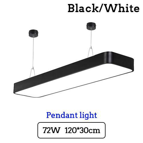 Plafonnier LED carré et bord arrondis Surface