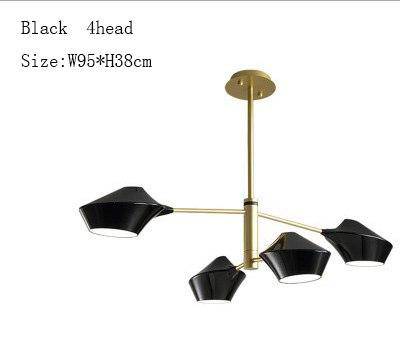 Lustre design branches et lampes Creative - vue 12 sur 26