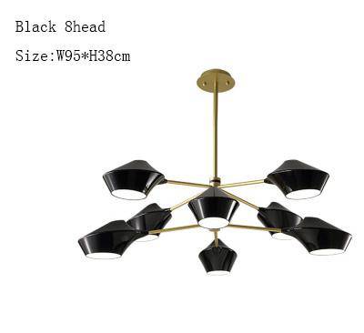 Lustre design branches et lampes Creative - vue 4 sur 26