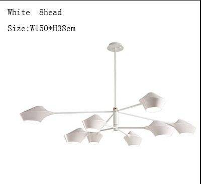 Lustre design branches et lampes Creative - vue 11 sur 26