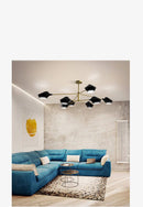 Lustre design branches et lampes Creative