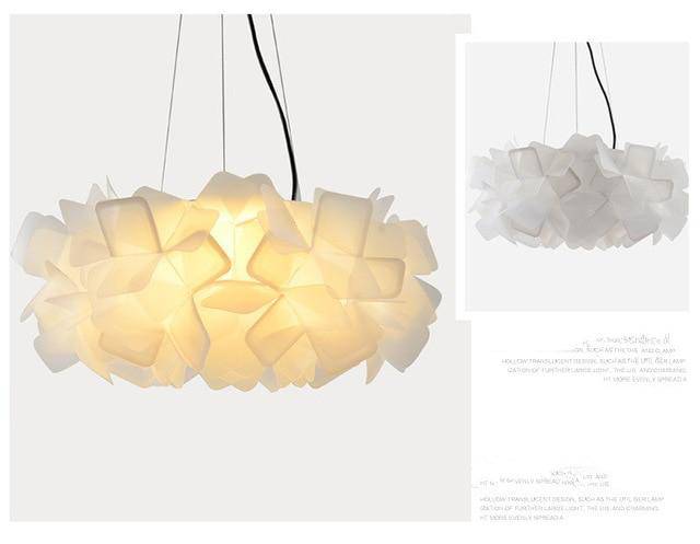 Suspension design de couleur en acrylique Clizia