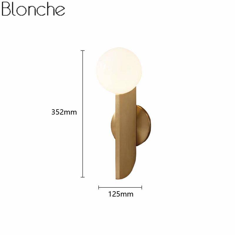 Applique murale LED avec lampe en verre Wall - vue 5 sur 4