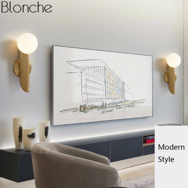 Applique murale LED avec lampe en verre Wall - vue 4 sur 4