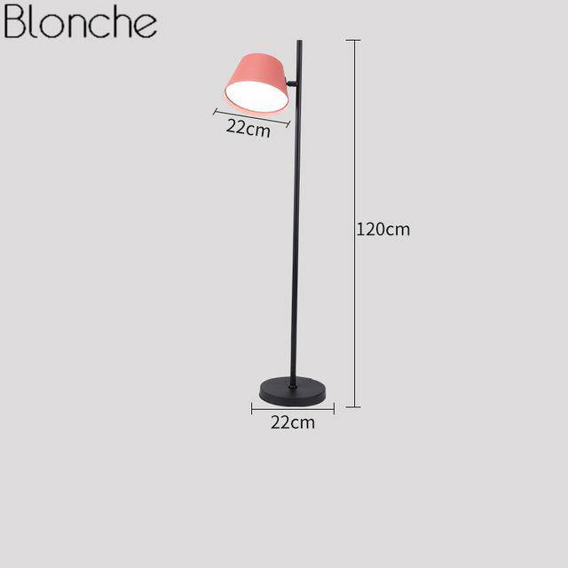 Lampadaire design moderne coloré à LED - vue 5 sur 10