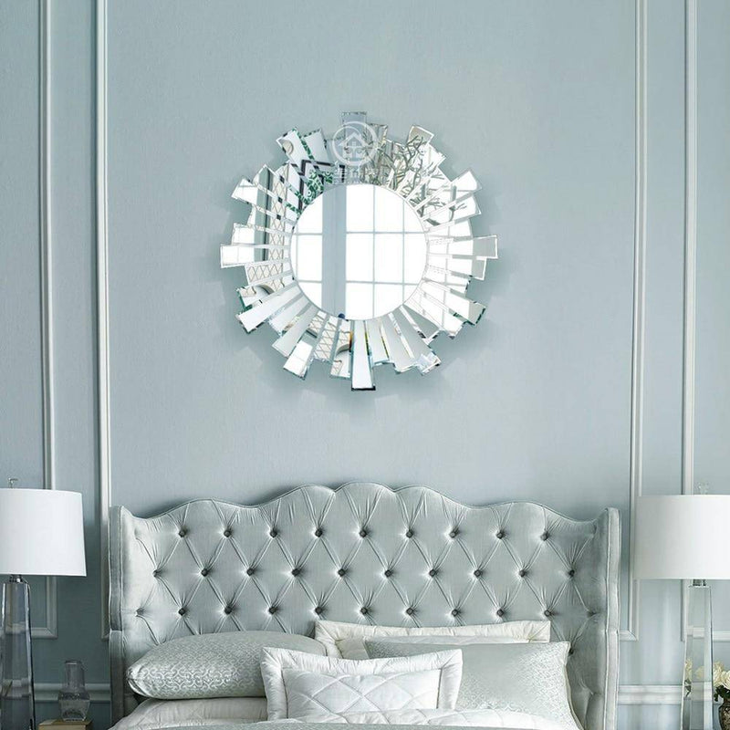 Miroir mural rond design Consoly