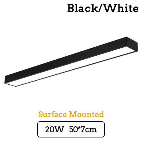 Plafonnier LED carré et bord arrondis Surface - vue 16 sur 24