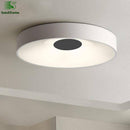 Plafonnier design LED rond et creux Concave