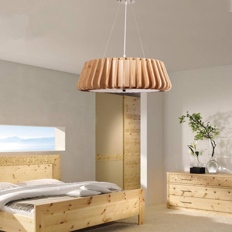Lustre design en bambou Chandel - vue 4 sur 7