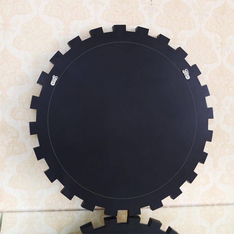 Grand miroir rond mural soleil Console - vue 6 sur 5