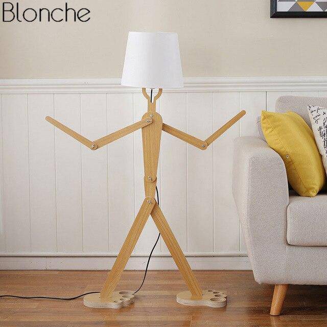 Lampadaire bonhomme moderne à LED - vue 5 sur 5
