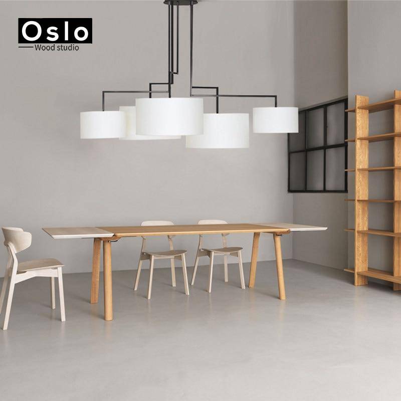 Lustre design LED avec abat-jours American