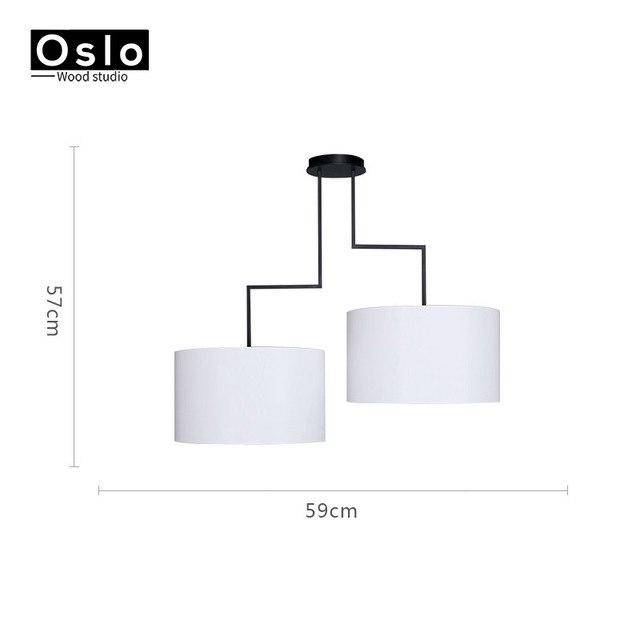 Lustre design LED avec abat-jours American