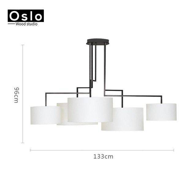 Lustre design LED avec abat-jours American