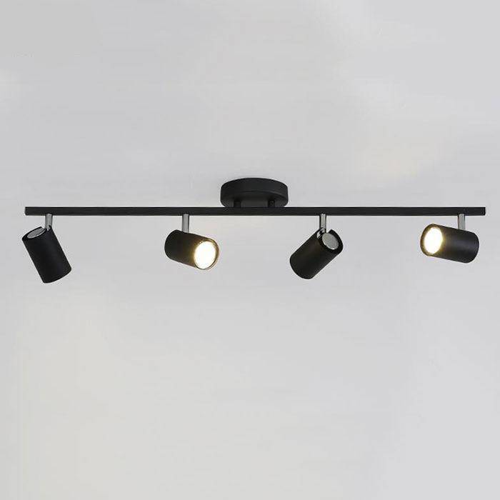 Barre spots LEDs ajustables moderne