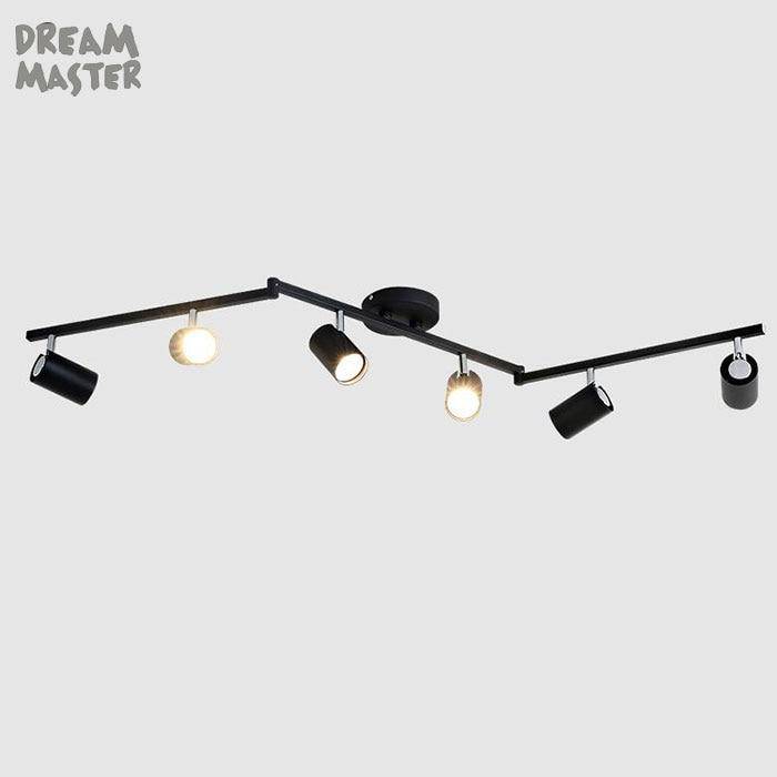 Barre spots LEDs ajustables moderne