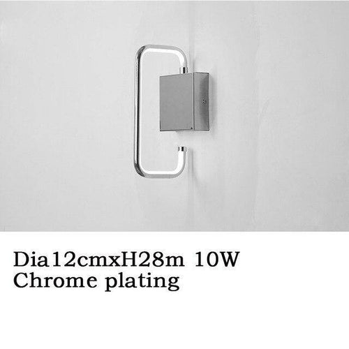 Plafonnier moderne rectangles chromé à LED